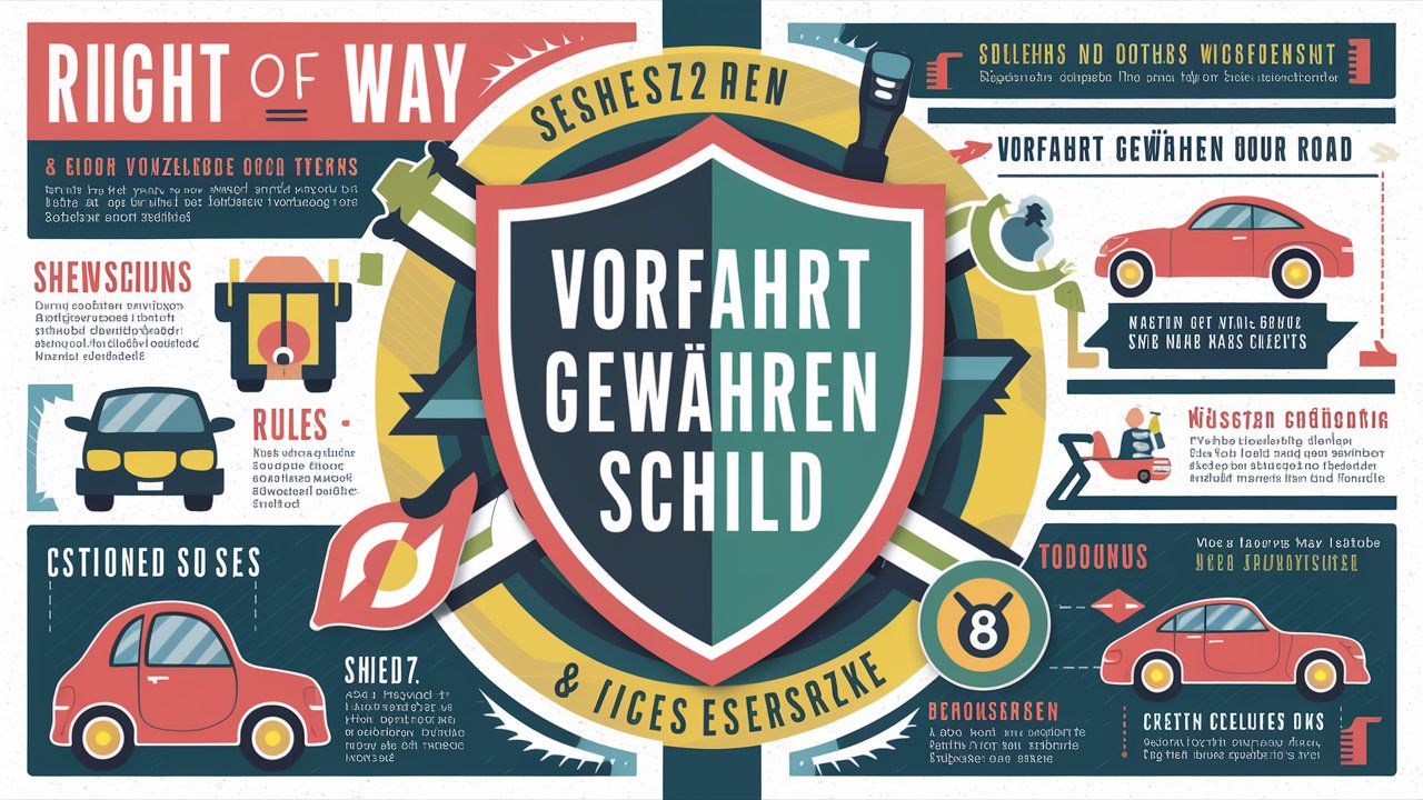 vorfahrt gewähren schild