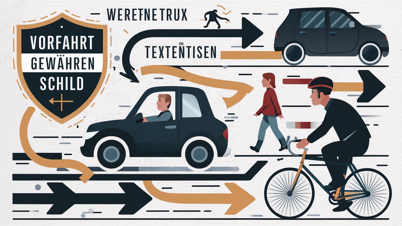 vorfahrt gewähren schild