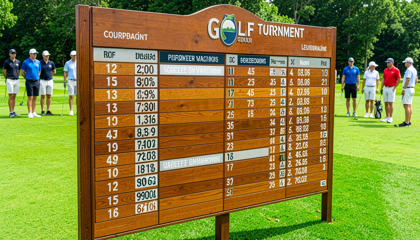tour leaderboard