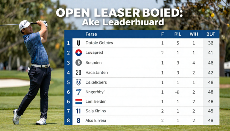 american express open leaderboard