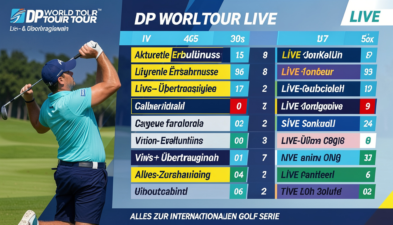 dp world tour live