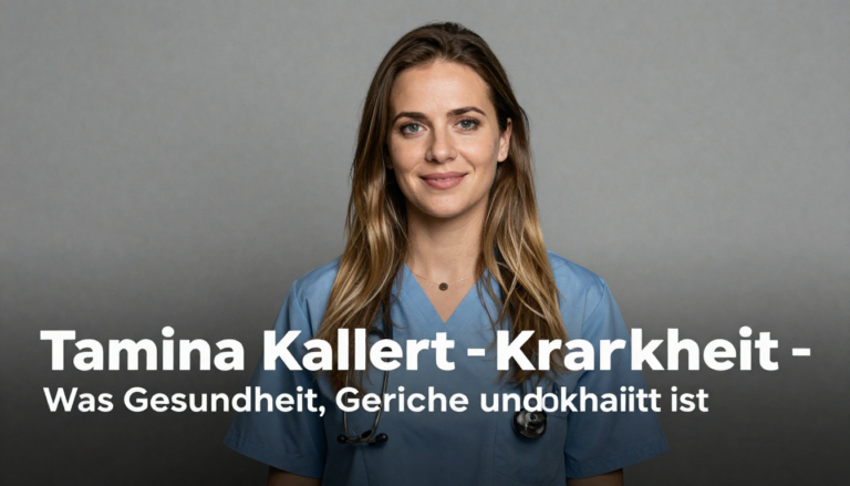 Tamina Kallert Krankheit